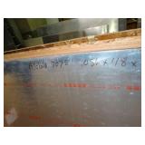 7075 aluminum - .056 x 48" x  100" // 27 Lbs