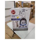 Hoover - PowerDash Corded Upright Deep Cleaner - White/Blue