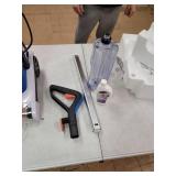 Hoover - PowerDash Corded Upright Deep Cleaner - White/Blue