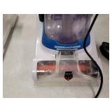 Hoover - PowerDash Corded Upright Deep Cleaner - White/Blue