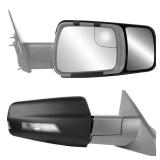 K-Source 80730 Snap & Zap Custom Fit Towing Mirror for Dodge Ram 1500 Non-Classic Models (2019+), Pair