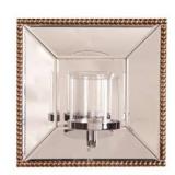Howard Elliott Collection 99075 Lydia 12 X 12 inch Antique Gold Wall Mirror