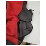 ISFC INSURFINSPORT 2 Car Seat Covers - Black and Red Leather Car Seat Covers