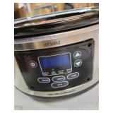 Hamilton Beach 33969 Set & Forget Digital 6 Qt Programmable Slow Cooker Crockpot