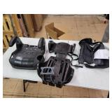 Evenflo Big Kid LX High back Booster Car Seat, Abstract Static Black