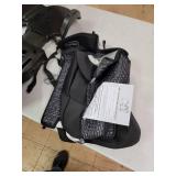 Evenflo Big Kid LX High back Booster Car Seat, Abstract Static Black