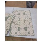 Better Trends Green/White Bath Mats