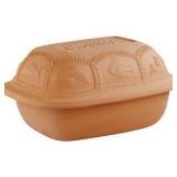 Eurita by Reston Lloyd Clay Cooking Pot/Roaster, All-Natural Cooking, terracott