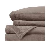True North by Sleep Philosophy Soloft Plush 4-pc Full Sheet Set Bedding