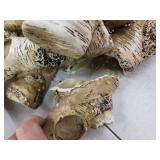 Elegant Logs Fireplace/Hearth Candle Holder