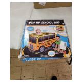 Sunny Days Entertainment Pop Up School Bus - Indoor Playhouse for Kids Yellow Vehicle Toy Gift for Boys and Girls