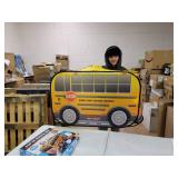Sunny Days Entertainment Pop Up School Bus - Indoor Playhouse for Kids Yellow Vehicle Toy Gift for Boys and Girls