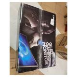 Samsung - Odyssey G7 27" LED Curved QHD FreeSync QLED Monitor with HDR - Matte Dark Blue Black