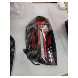 LED Tail lights Fit for 2014-2020 Toyota Tundra Tail Lamps with Black Housing 2PCS AUTOWIKI