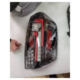 LED Tail lights Fit for 2014-2020 Toyota Tundra Tail Lamps with Black Housing 2PCS AUTOWIKI