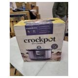 Crock-Pot - 8-Quart Slow Cooker - Black Stainless