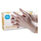 MedPride Vinyl Exam Gloves, Powder-Free, Large, Box of 100