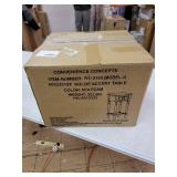 French Country Khloe 1 Drawer Accent Table with Shelf