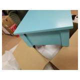 French Country Khloe 1 Drawer Accent Table with Shelf