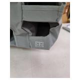 XL Hanging Diaper Caddy Organizer Reinforced Diaper Stacker for Crib that Keeps Shape Hanging Diaper Organizer for Changing Table, Playard, Wall & Door Diaper Holder for Newborn Baby Girl & Boy