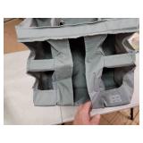 XL Hanging Diaper Caddy Organizer Reinforced Diaper Stacker for Crib that Keeps Shape Hanging Diaper Organizer for Changing Table, Playard, Wall & Door Diaper Holder for Newborn Baby Girl & Boy