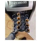 Royal Sovereign - 4 Row Electric Coin Counter - Black/Silver