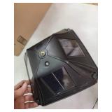 Gama Sonic Baytown Black Solar Powered LED Lantern 1 pk