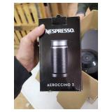 Nespresso Vertuo Next Coffee and Espresso Machine with Aeroccino NEW by Breville, Black Matte, Single Serve Coffee & Espresso Maker, One Touch to Brew