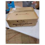 Best Pet Supplies Corduroy Tent Bed for Pets, Beige - Medium