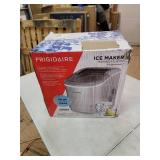 Frigidaire EFIC206-TG-SILVER Compact Ice Maker, 26 lb per Day, Silver