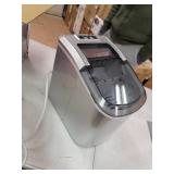 Frigidaire EFIC206-TG-SILVER Compact Ice Maker, 26 lb per Day, Silver