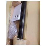 Montevilla 5/8-Inch Square Double Telescoping Curtain Rod Set, 26 to 48-Inch, Oiled Bronze