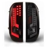 LED Tail lights Fit for 2014-2020 Toyota Tundra Tail Lamps with Black Housing 2PCS AUTOWIKI