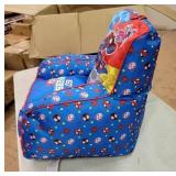 Kids Spider Man Puff Chair