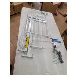 Regalo Easy Step 38.5-Inch Extra Wide Walk Thru Baby Gate, Includes 6-Inch Extension Kit, 4 Pack Pressure Mount Kit, 4 Pack Wall Cups and Mounting Kit