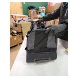 Salt 30-Inch Drop-Bottom Rolling Duffle Bag in Black