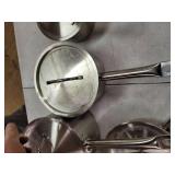 AmazonCommercial 7-Piece Stainless Steel Induction Ready Cookware Set