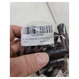 135L Laundry Cloth Hamper Sorter Basket Bag Bin Foldable 3 Sections with Aluminum Frame 24