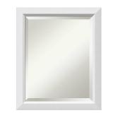 Amanti Art Blanco 20x24 Bathroom Mirror