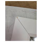 Amanti Art Blanco 20x24 Bathroom Mirror