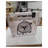 B-Air 20 in. Firtana-20X High-Velocity Floor Fan in Black