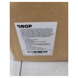 Drop Cache Display Valet - EDC, Blade, Watch, and Jewelry Locking Storage Case, USB Pass-through, Microfiber Lining, Faux Leather, Stackable (Valet), black