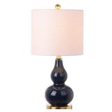 Anya 20.5" Mini Glass LED Table Lamp, Multiple Colors by JONATHAN Y