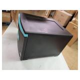 Storex 18" Stackable File Drawer, Black, Teal, 1 Each (Quantity)