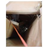 DURAWEATHER POLY King Size Folding Adirondack with Collapsible Cup Holders (Fireside Cedar)