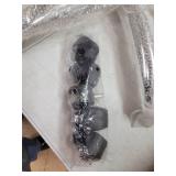 Flash Furniture High Back White LeatherSoft Executive Swivel Office Chair with Chrome Base and Arms