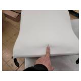 Flash Furniture High Back White LeatherSoft Executive Swivel Office Chair with Chrome Base and Arms