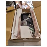 South Shore Maliza Bar-Cart Rose gold And Smoked Glass