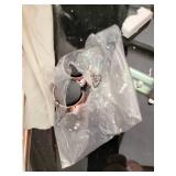 South Shore Maliza Bar-Cart Rose gold And Smoked Glass