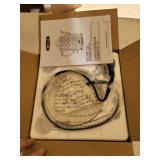 BELLA 1.5 Liter Electric Ceramic Tea Kettle with Boil Dry Protection & Detachable Swivel Base, Silver Foil